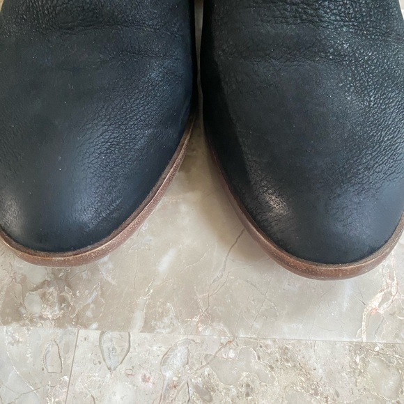 Women's Black Ankle Boots - Picture 3 of 10